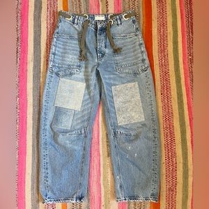 Free People Moxie Barrel Jeans